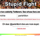 Image for article titled Which Celeb Has The Dumbest Fans On Twitter?